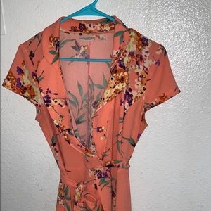 NEW YORK AND CO WRAP DRESS